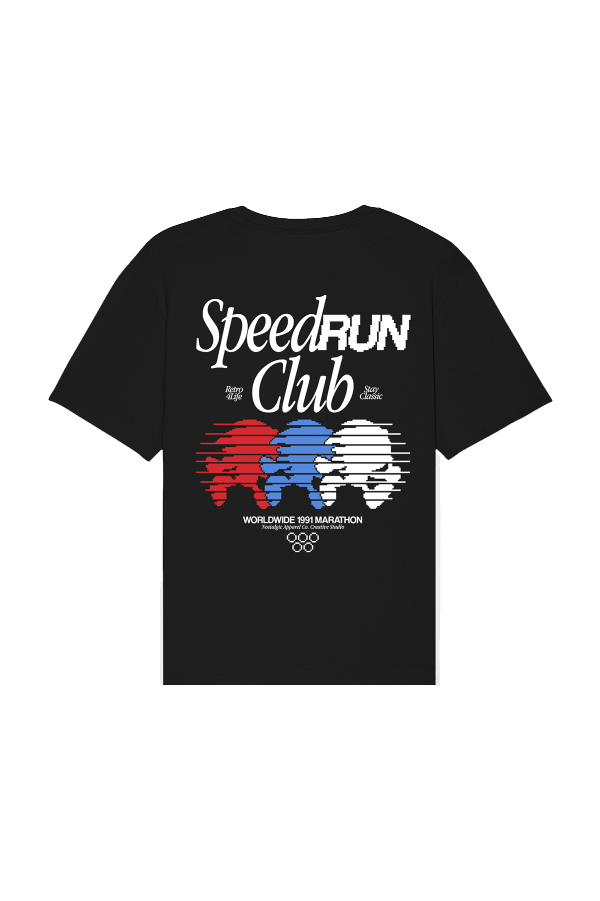 Speed Run Club | Black Tee – Nostalgic Apparel Speed Run Club | Black Tee – Nostalgic Apparel
