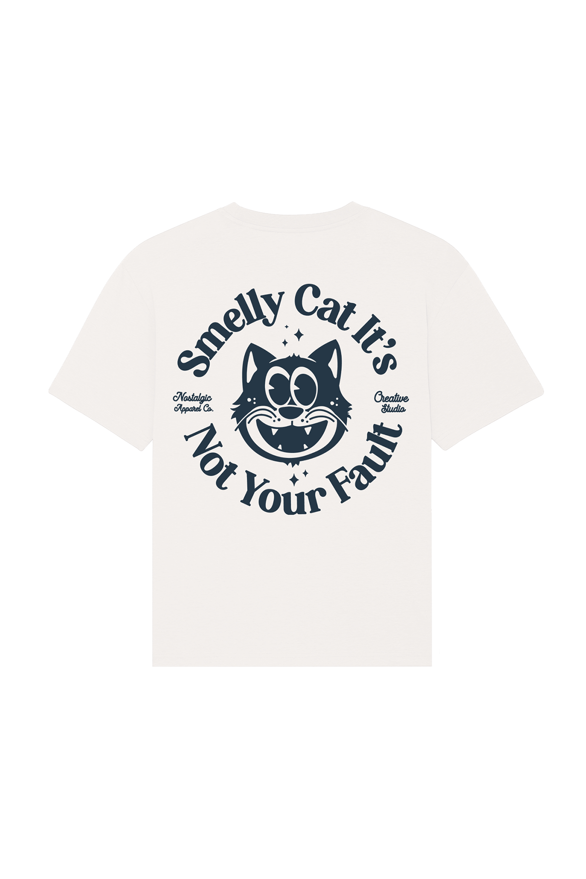 Smelly Cat | OffWhite Tee
