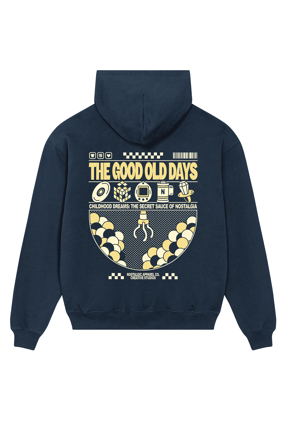 The good old days | Oversized Hoodie