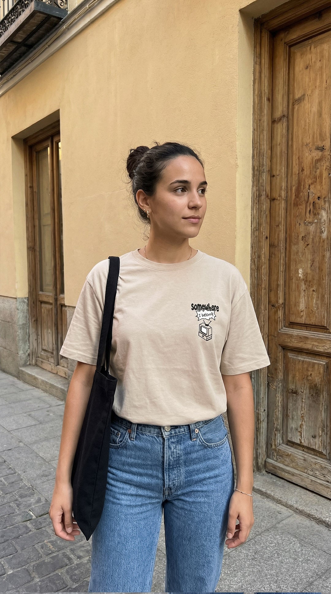 Somewhere I Belong | Stone Tee