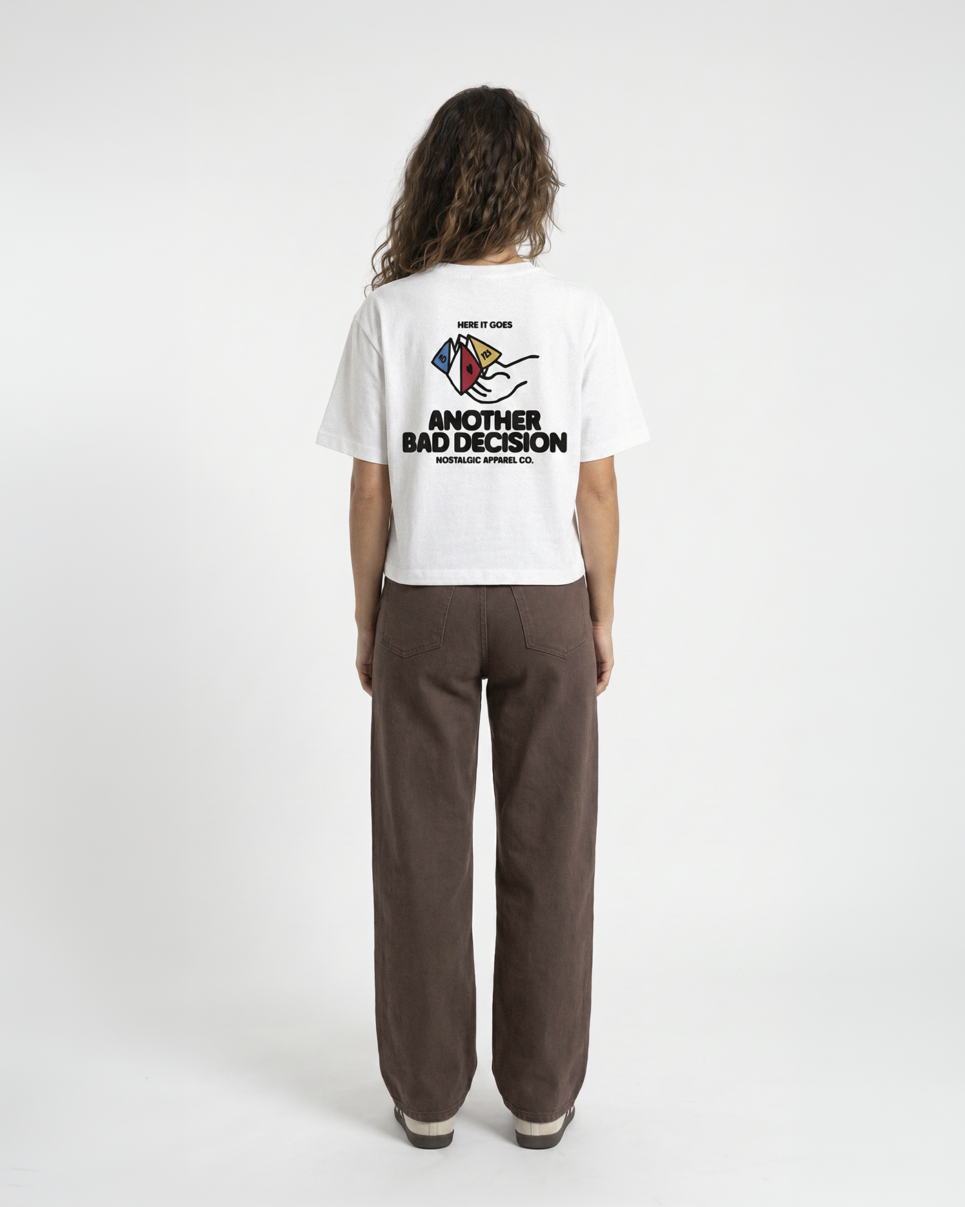 Another bad decision | Cropped Tee