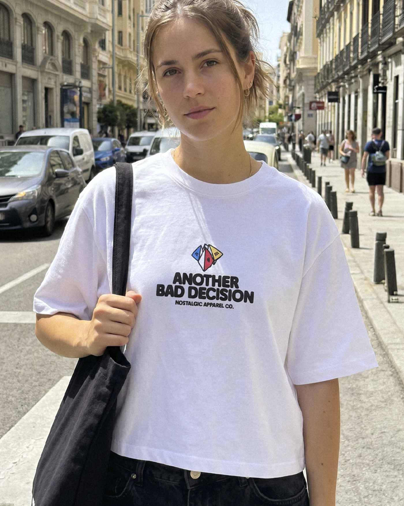 Another bad decision | Cropped Tee