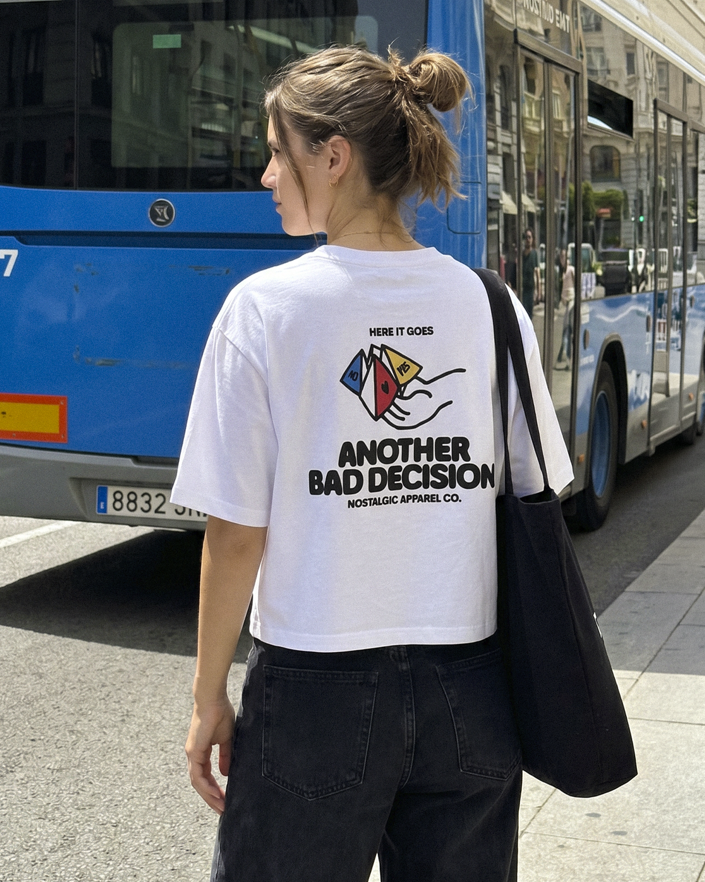 Another bad decision | Cropped Tee