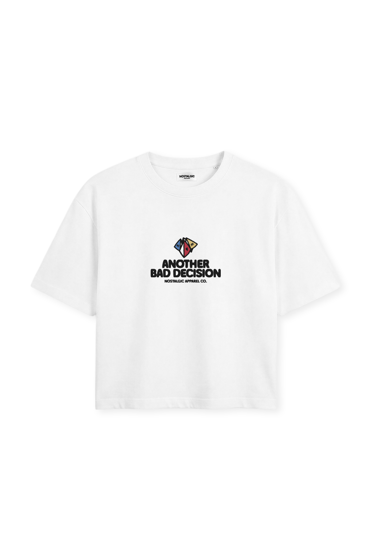Another bad decision | Cropped Tee