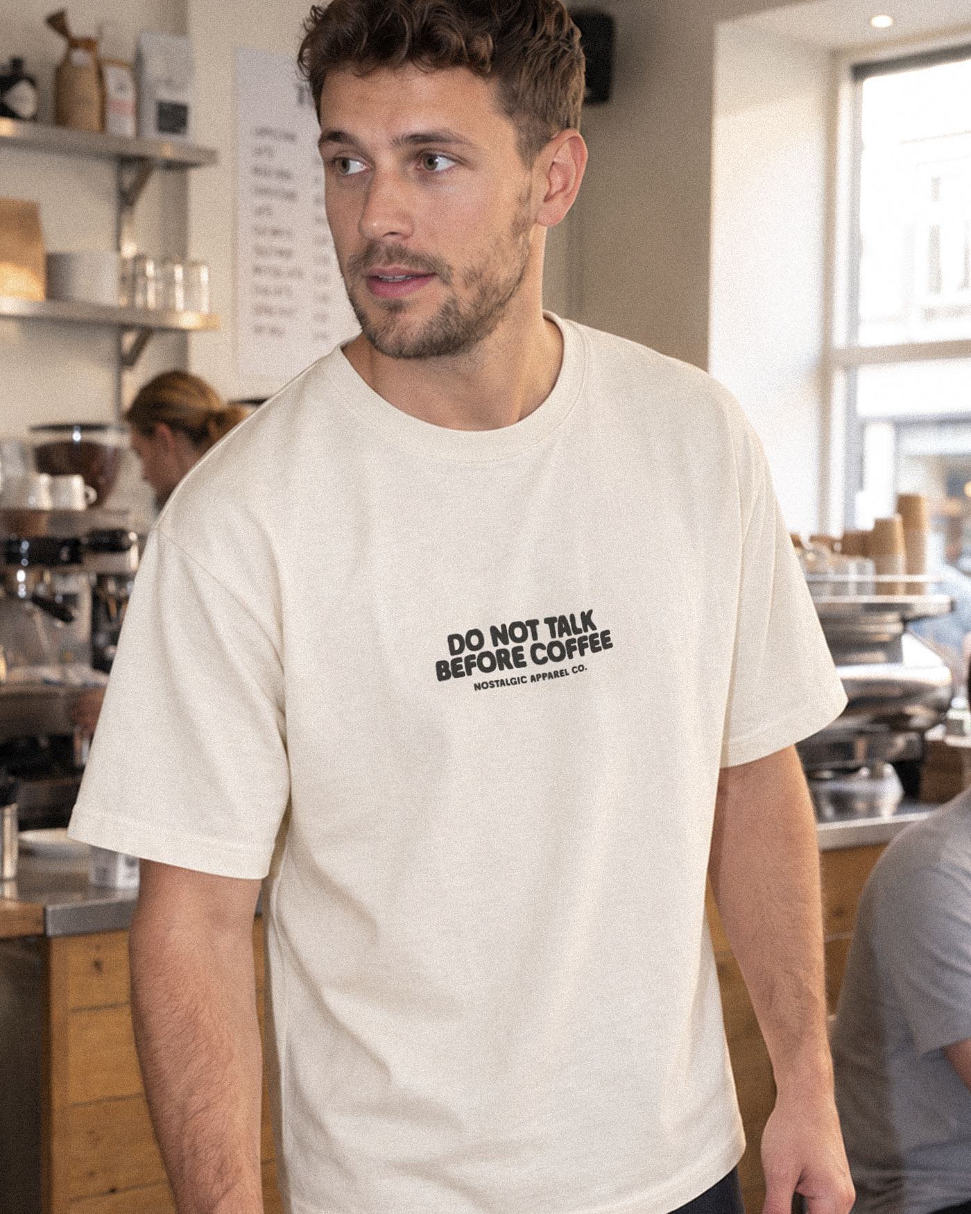 Do not talk before coffee | Tee