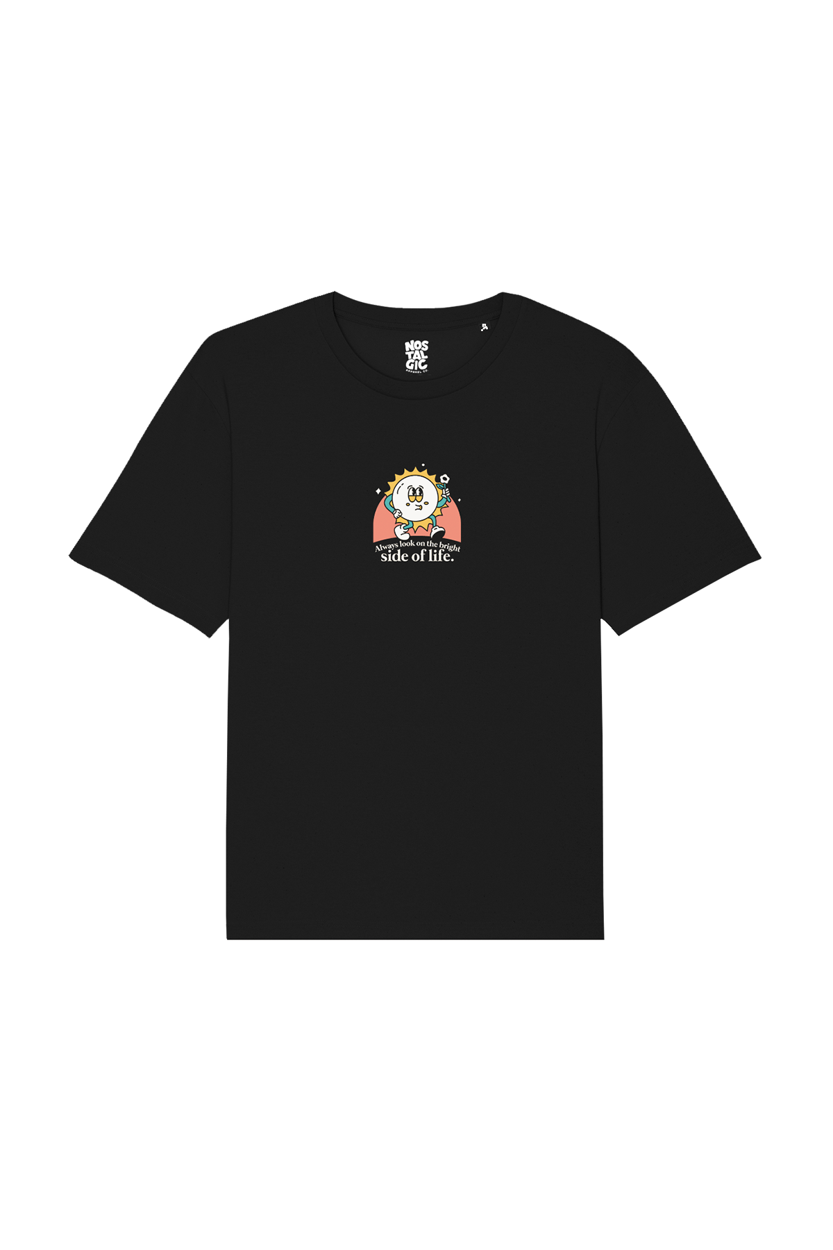 Always look on the bright side of life | Black Tee