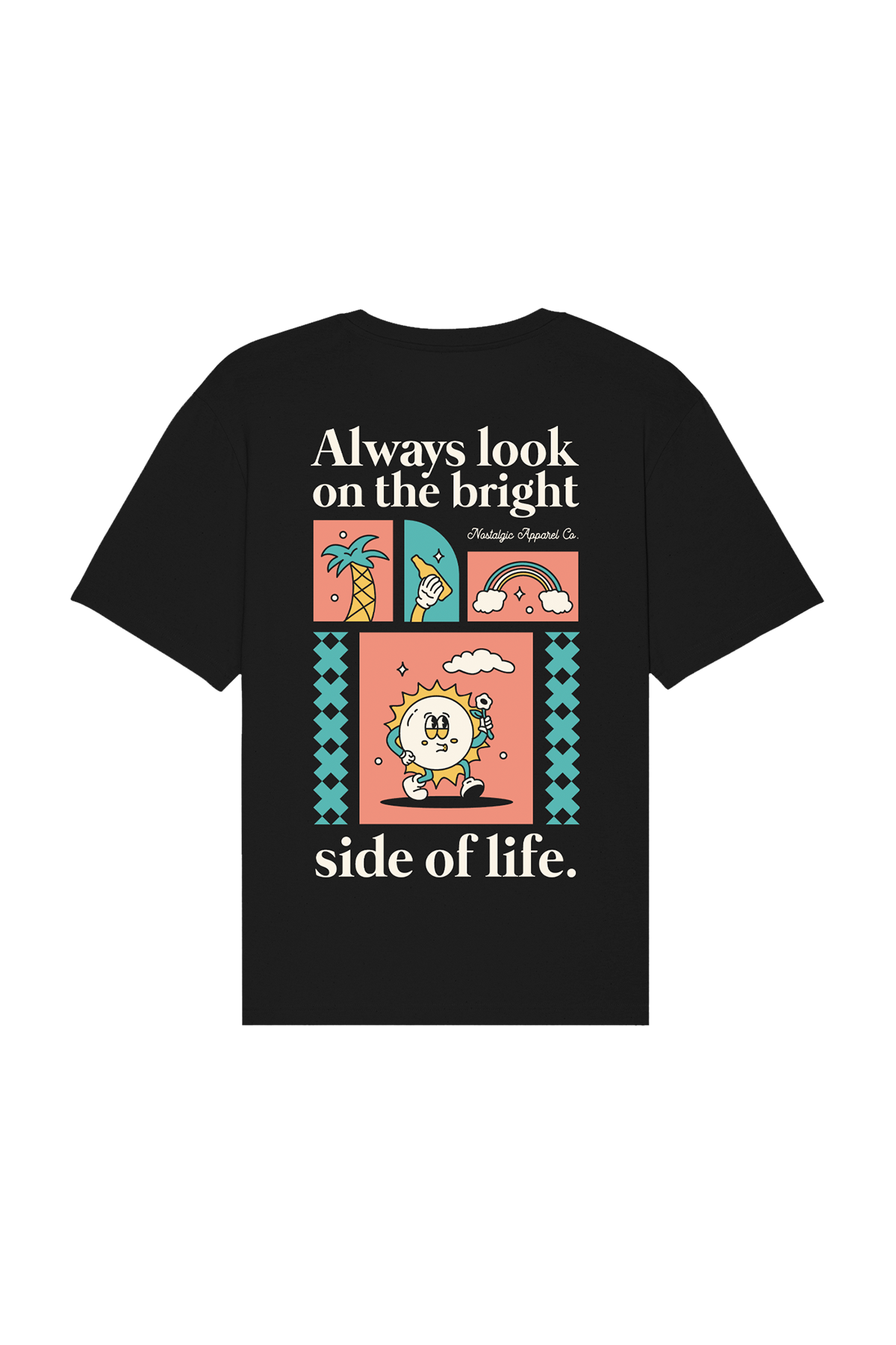 Always look on the bright side of life | Black Tee