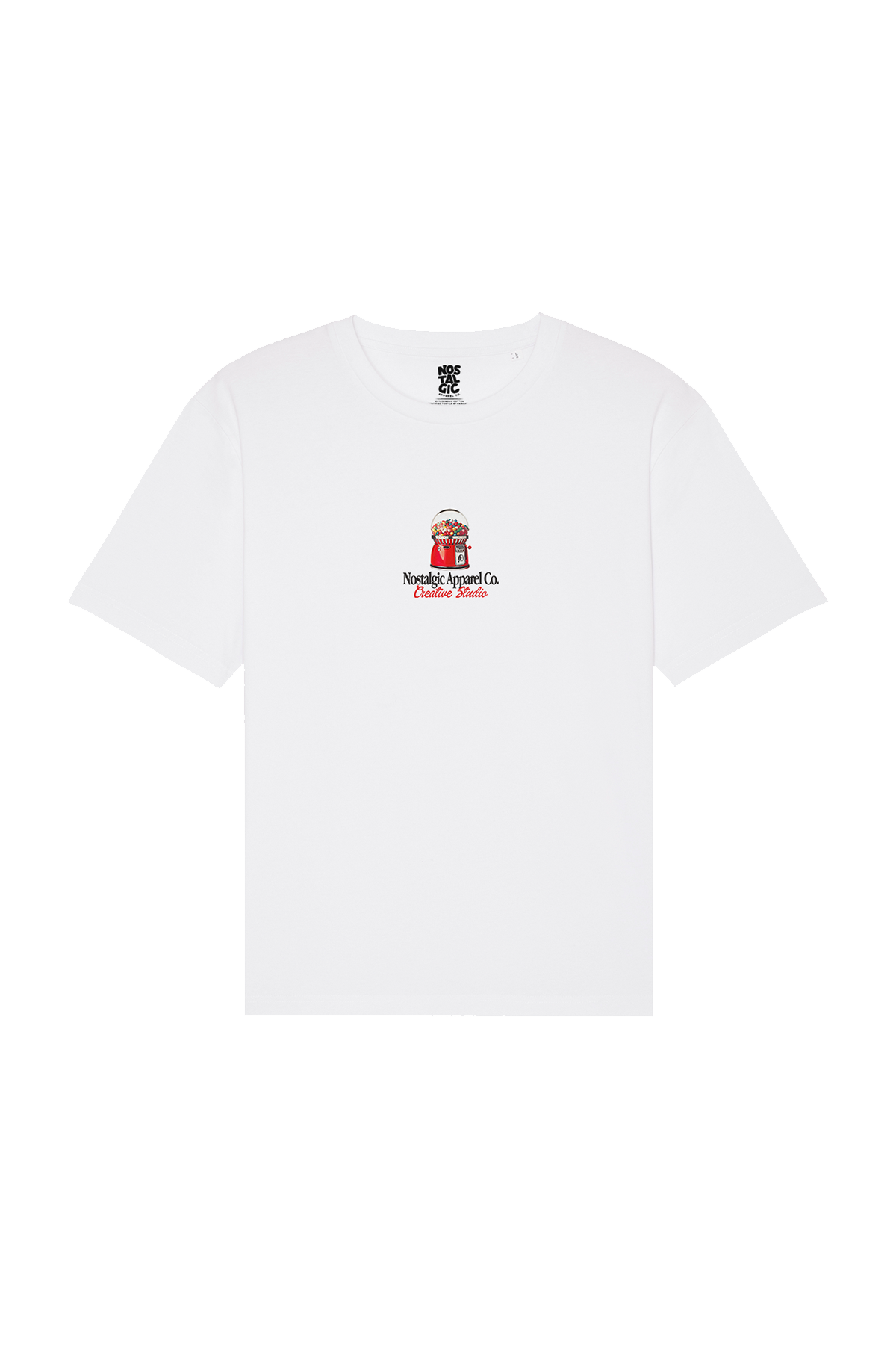 Smile Machine | White Tee