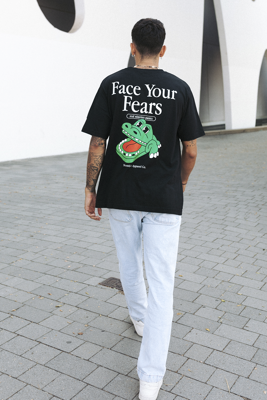 Face Your Fears | Black Tee