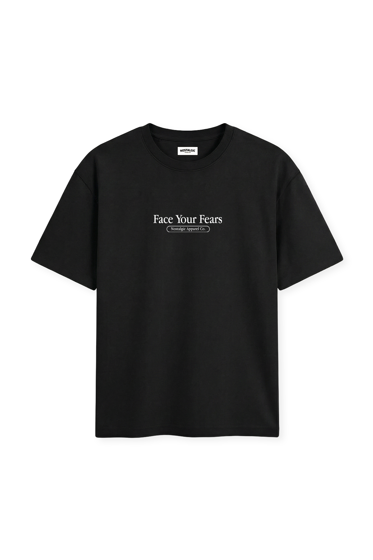 Face Your Fears | Black Tee