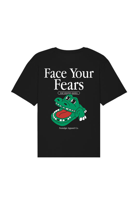 Face Your Fears | Camiseta Negra