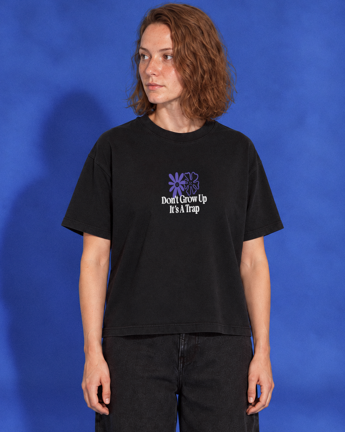 Don't grow up | Cropped Tee
