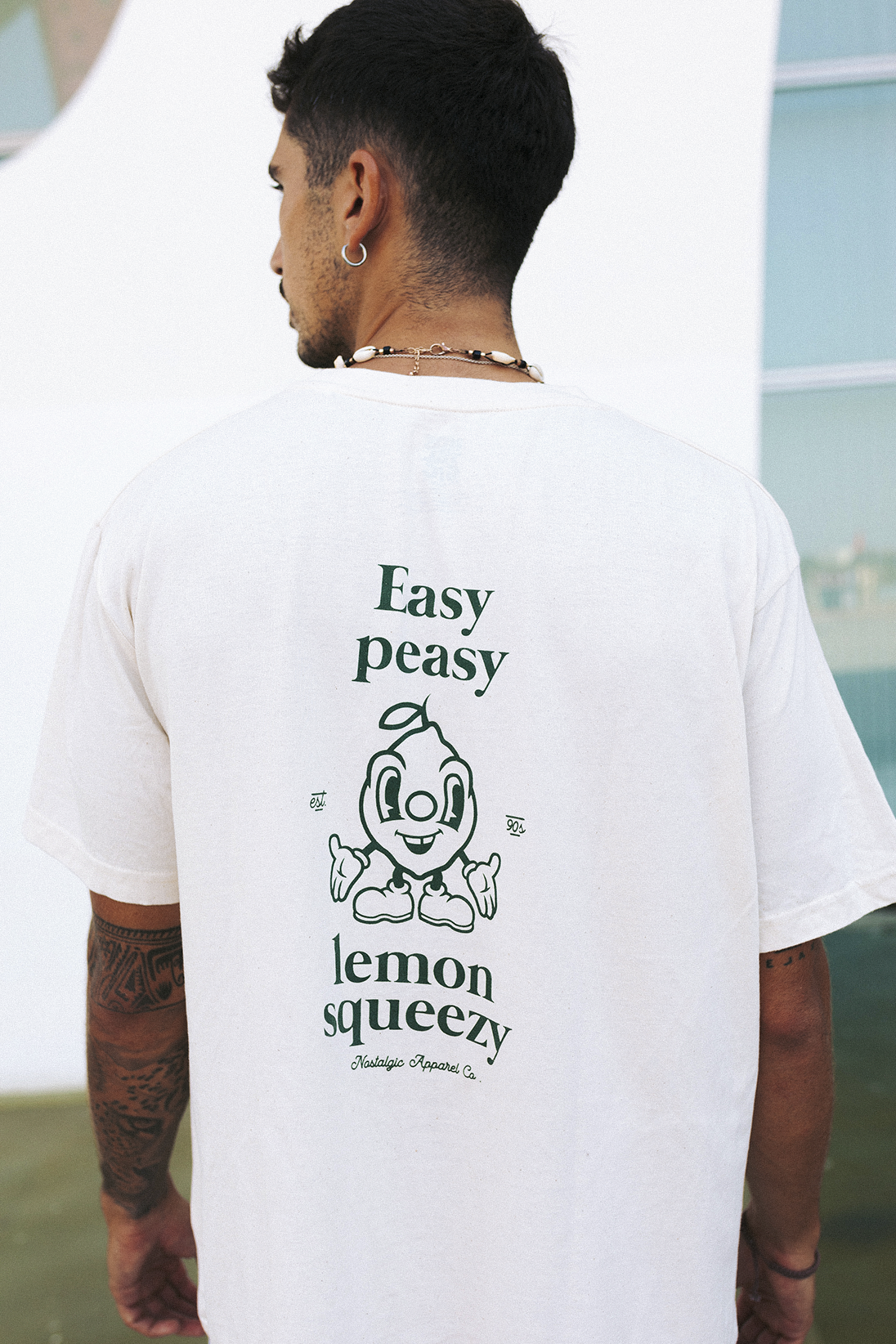 Easy Peasy | Natural Tee