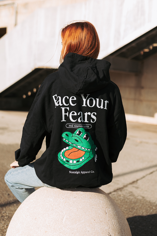 Face Your Fears | Oversized Hoodie