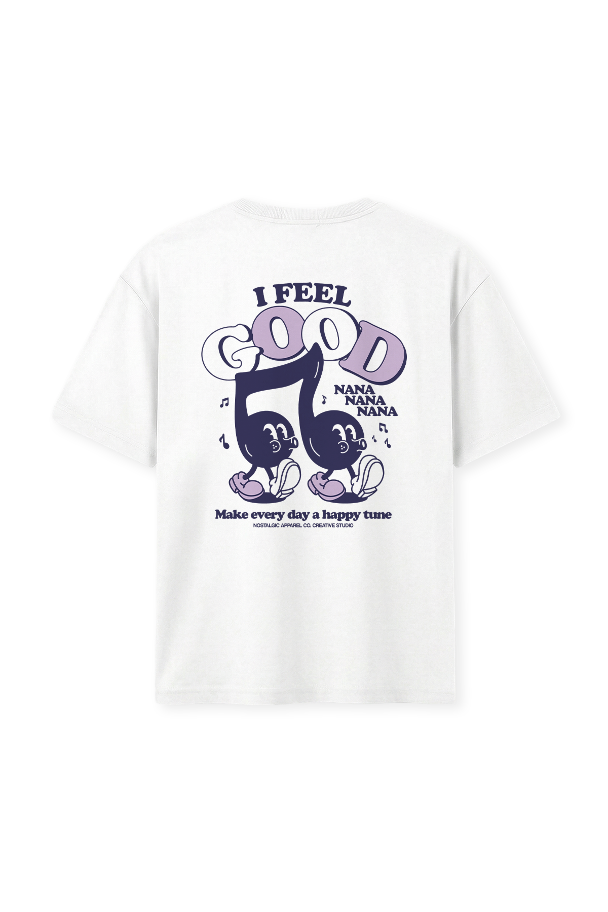 I Feel Good Nanana | White Tee