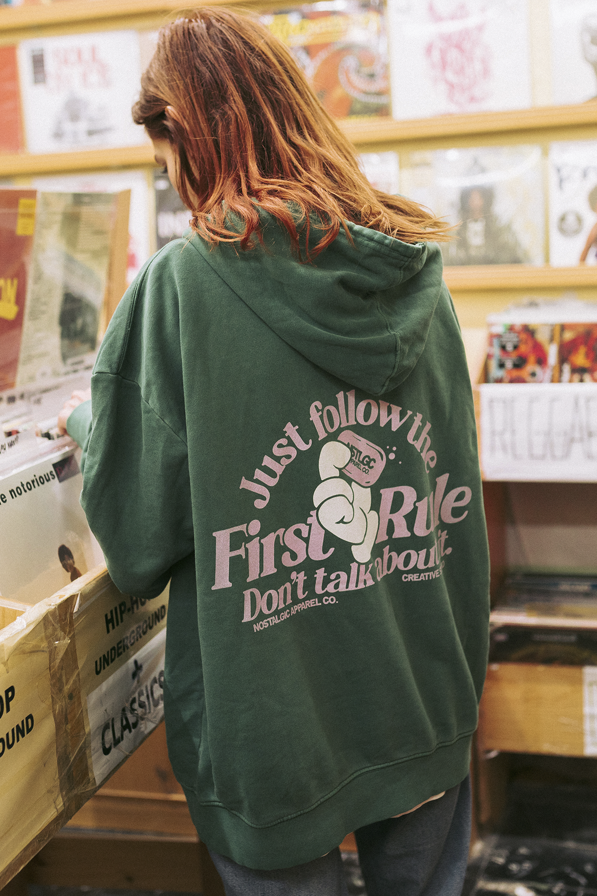 First Rule | Oversized Hoodie
