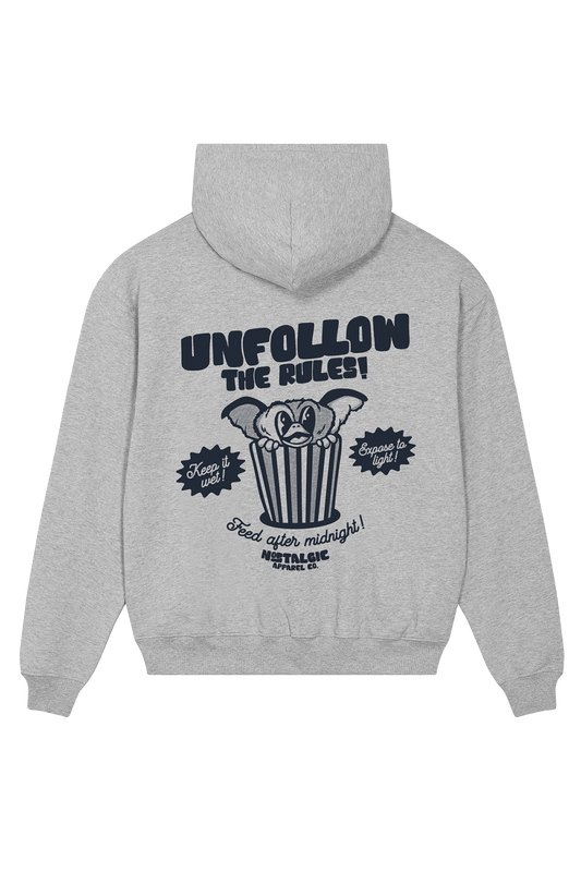 Unfollow the rules | Oversized Hoodie
