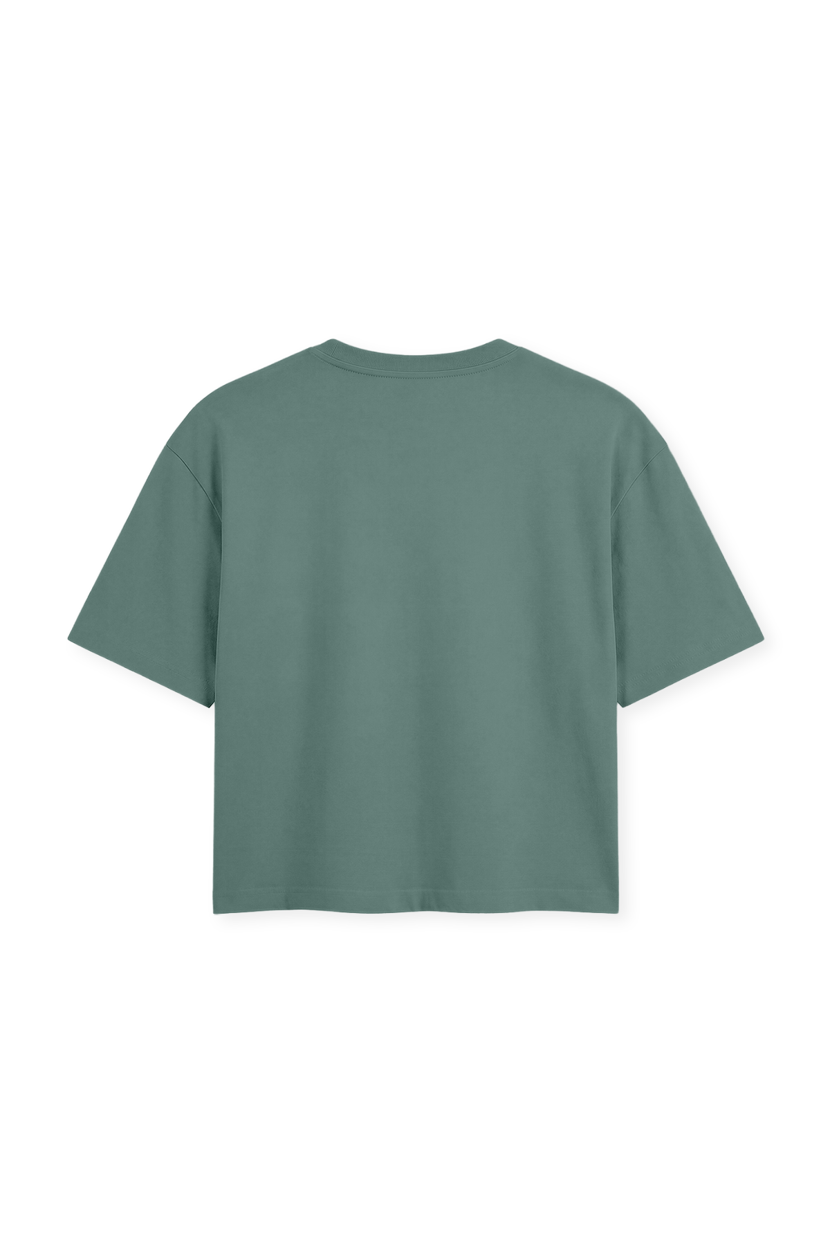I was a dog person | Cropped Tee