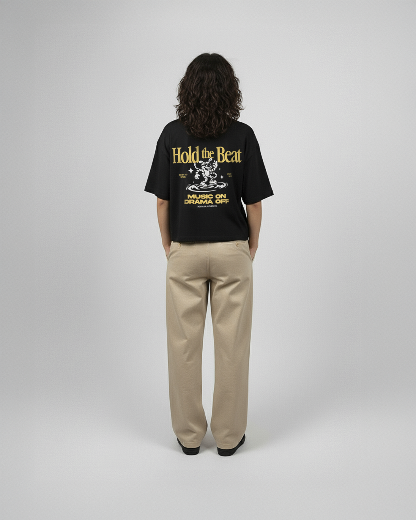 Hold the beat | Cropped Tee