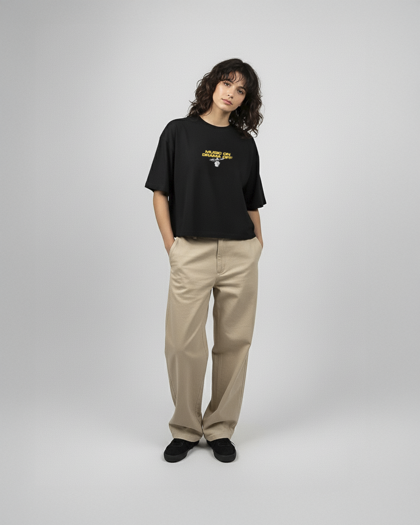 Hold the beat | Cropped Tee