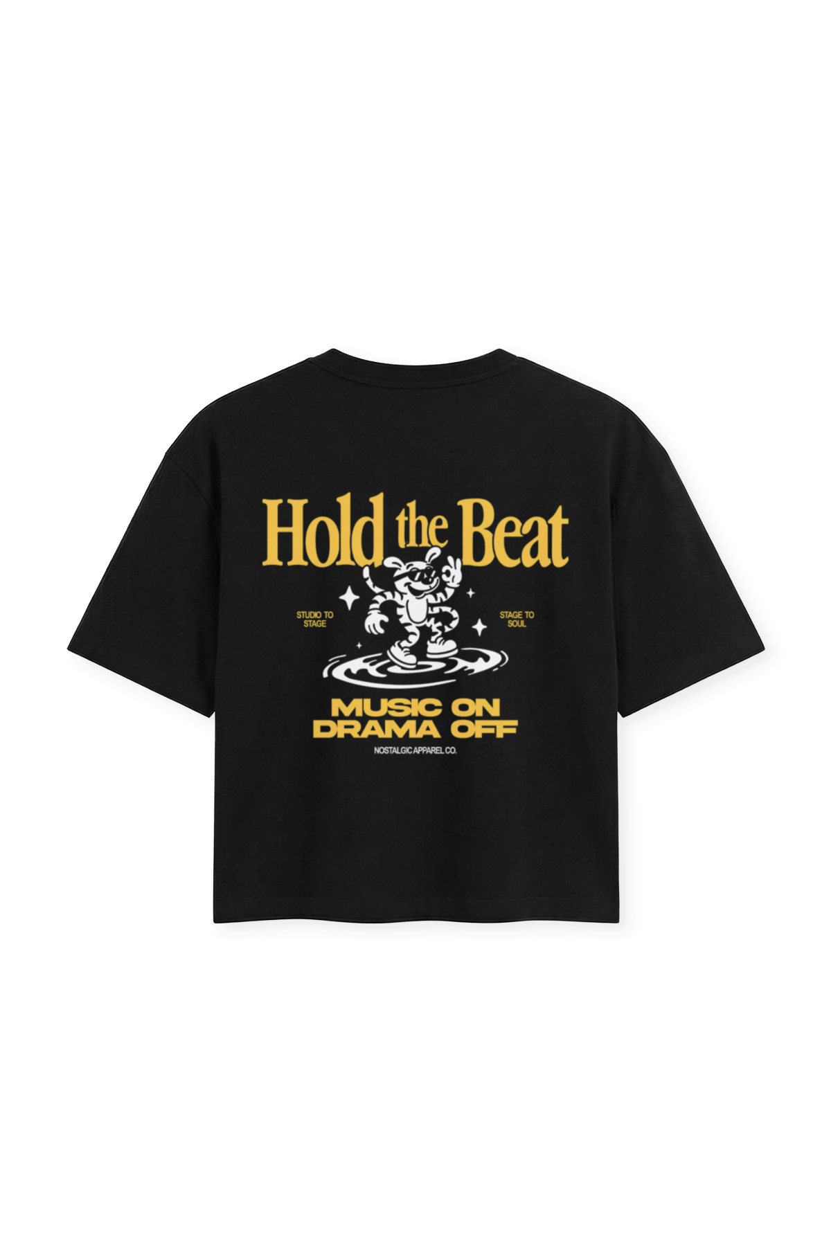Hold the beat | Cropped Tee