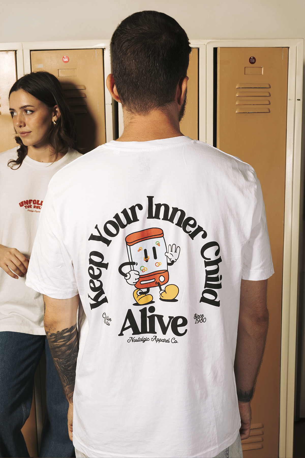 Keep Your Inner Child Alive | White Tee