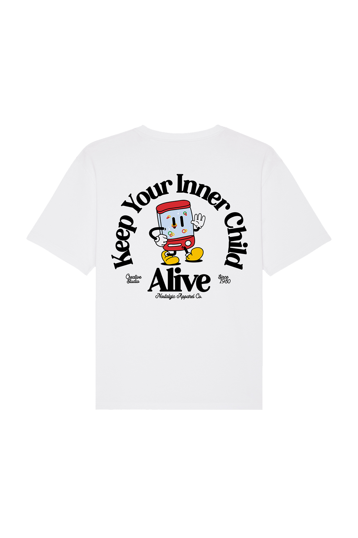 Keep Your Inner Child Alive | White Tee