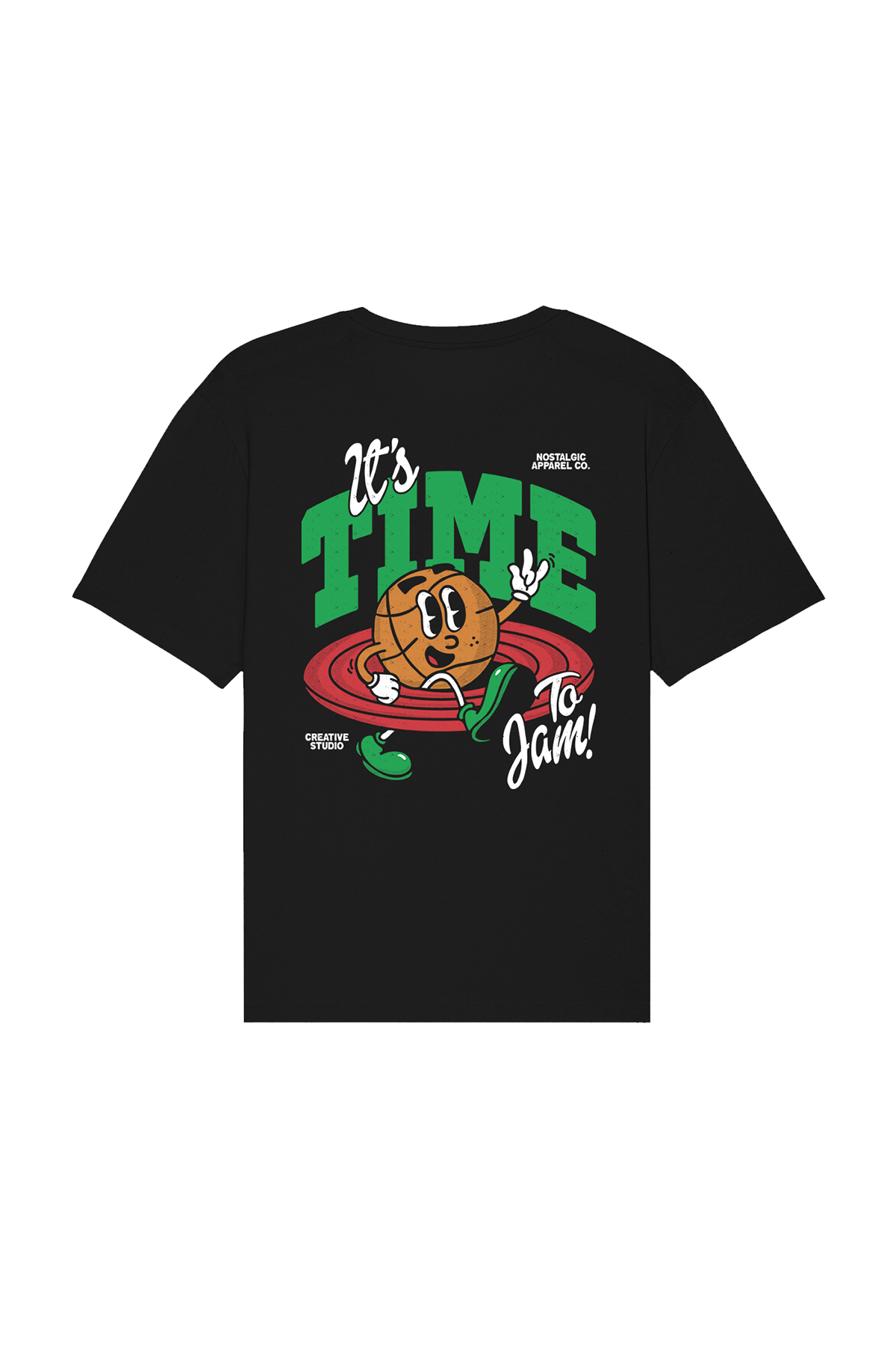 It's Time To Jam | Black Tee