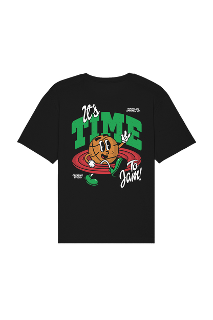 It's Time To Jam | Black Tee