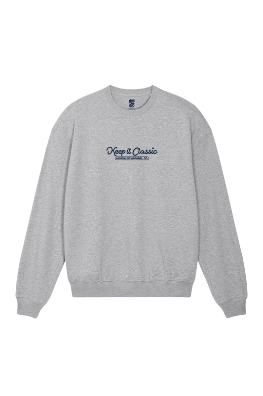 Keep It Classic | Oversized Sweatshirt
