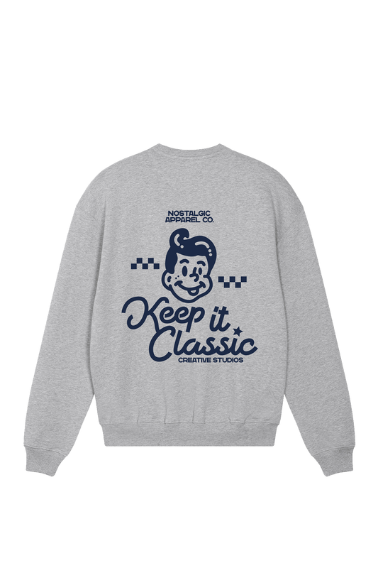 Keep It Classic | Oversized Sweatshirt