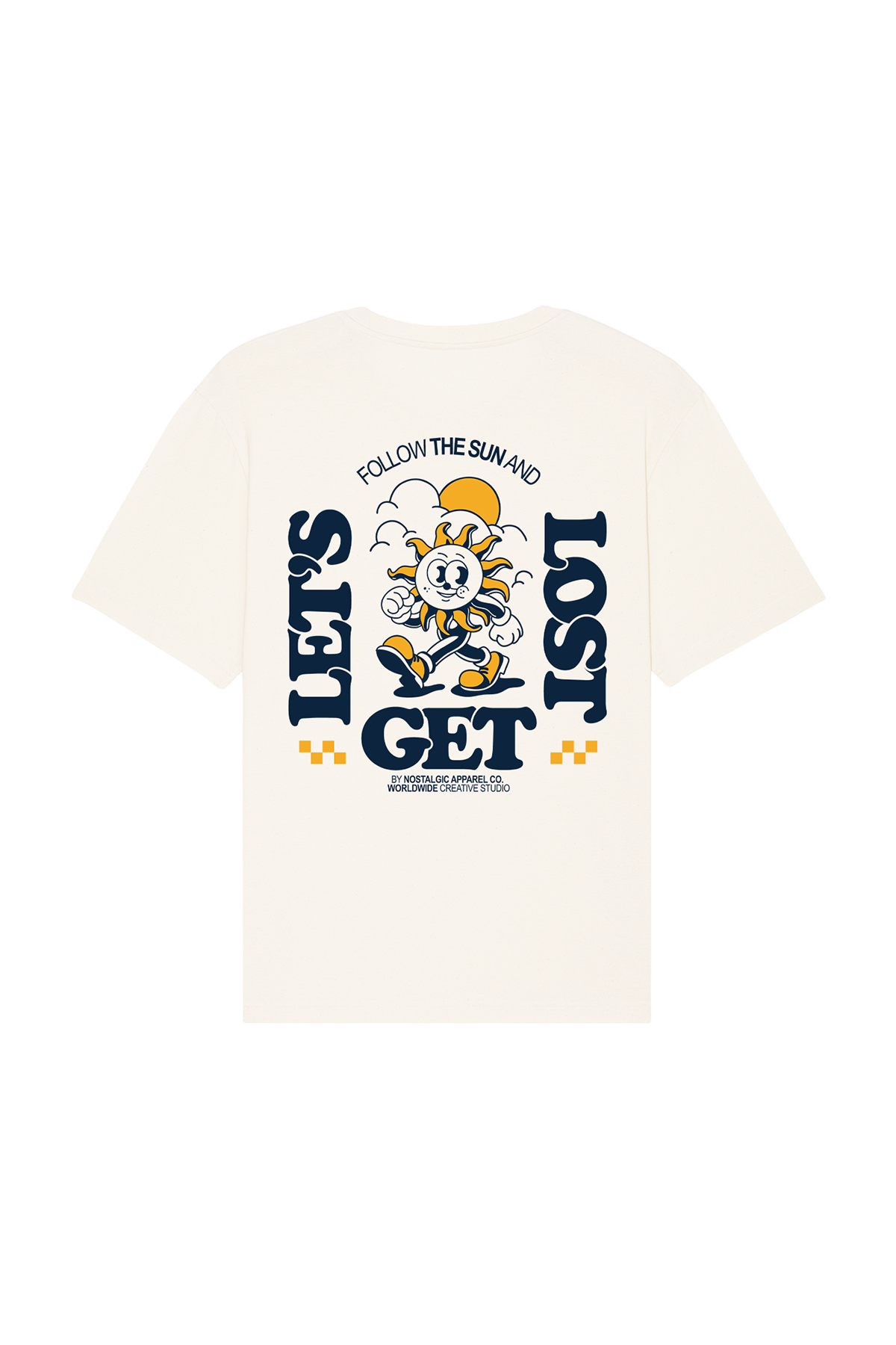 Let's get lost | Tee