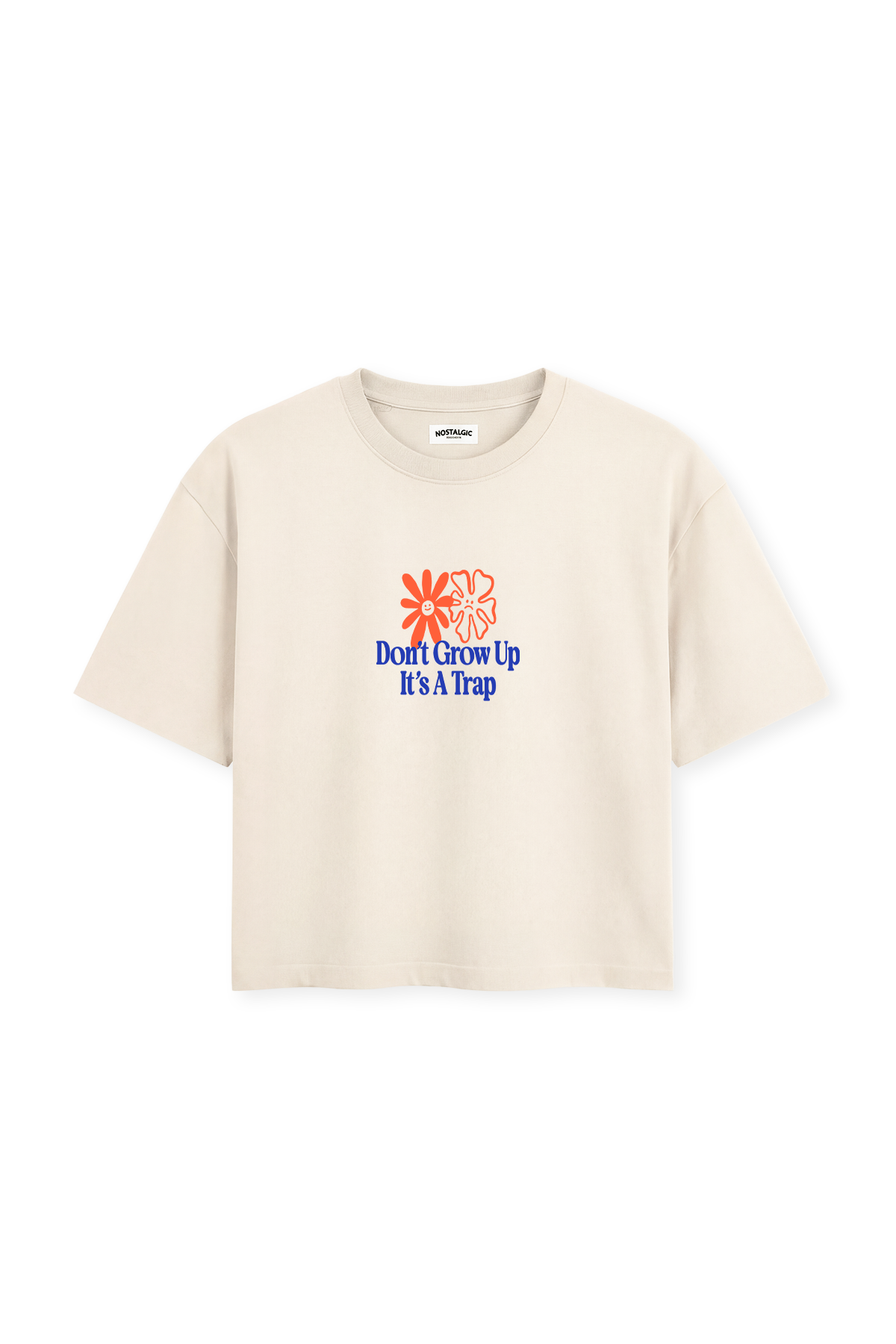 Don't grow up | Cropped Tee