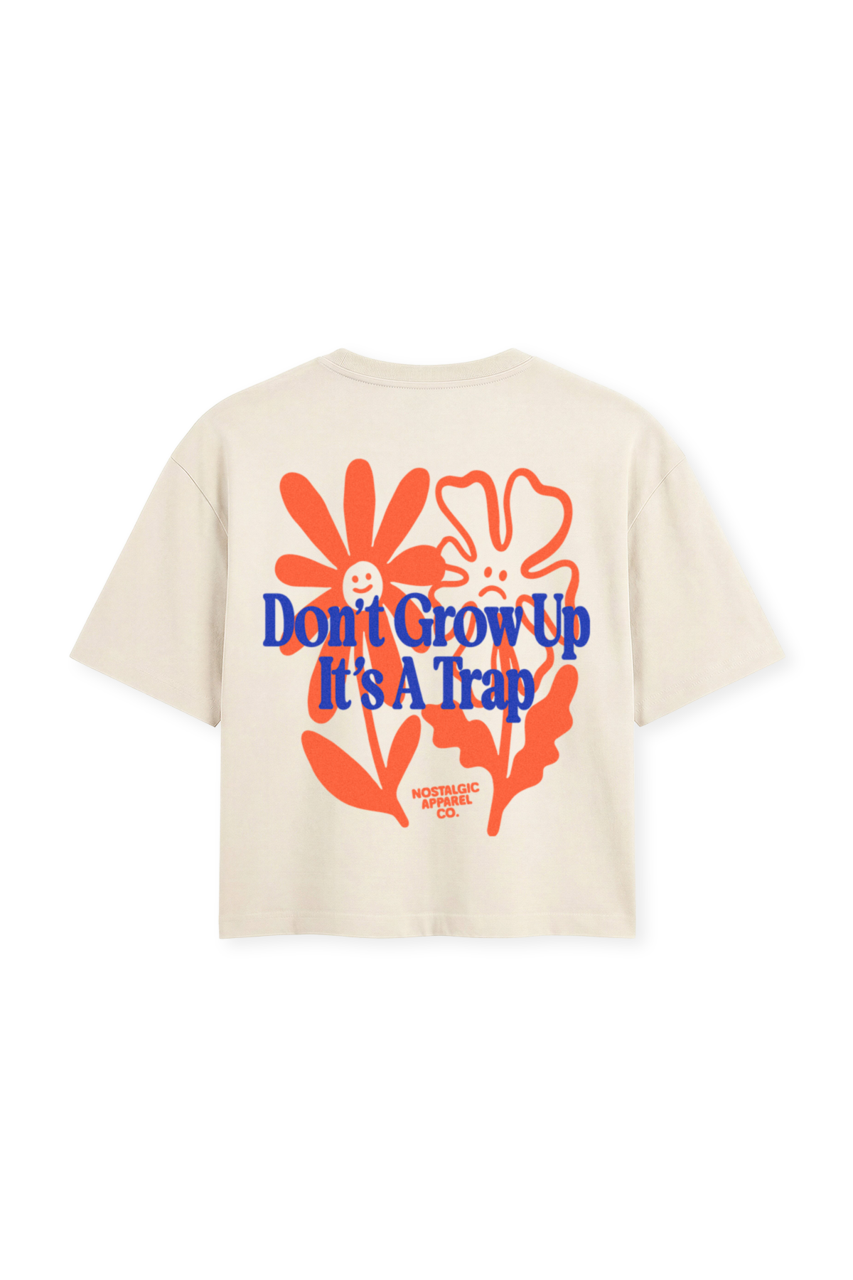 Don't grow up | Cropped Tee