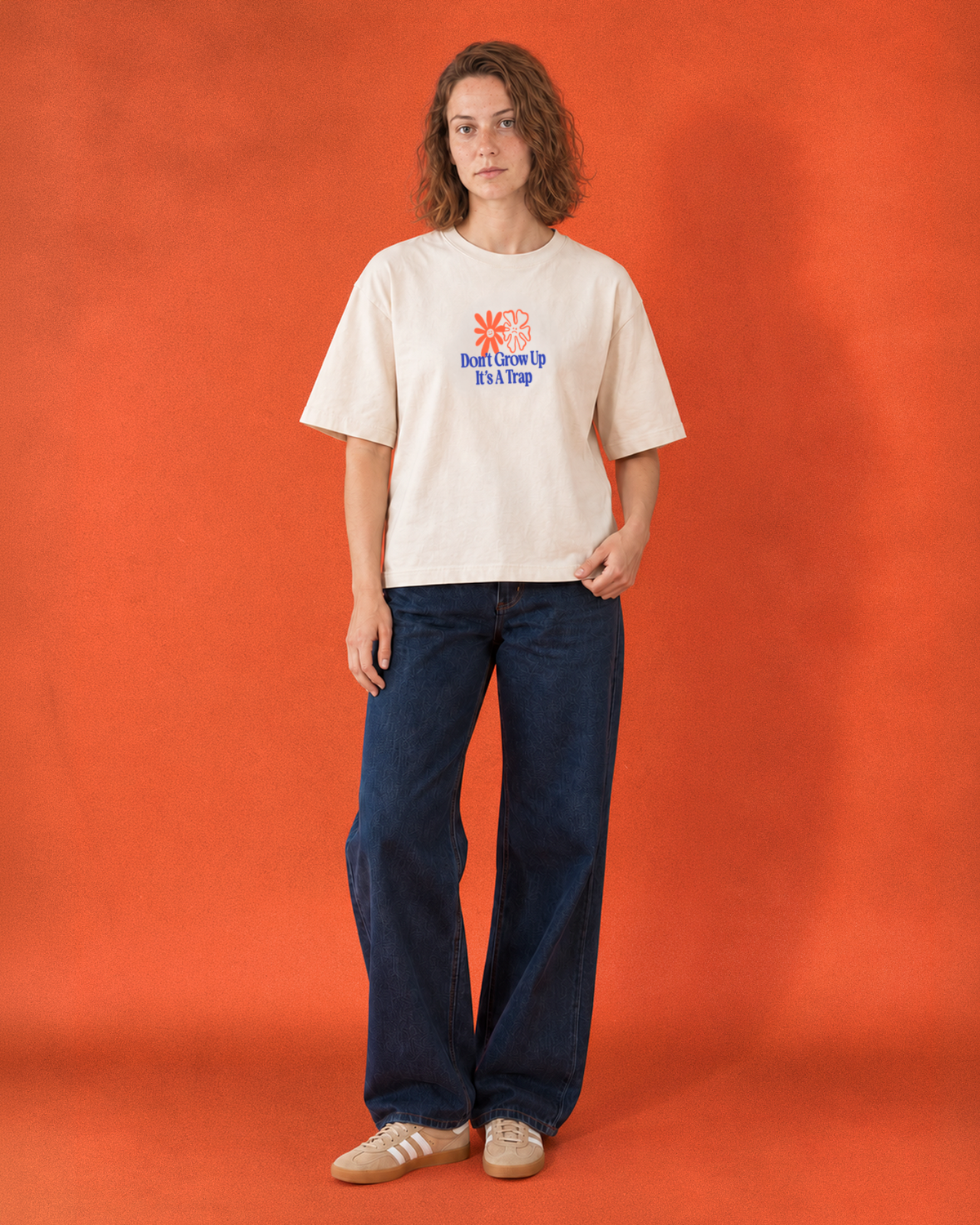 Don't grow up | Cropped Tee