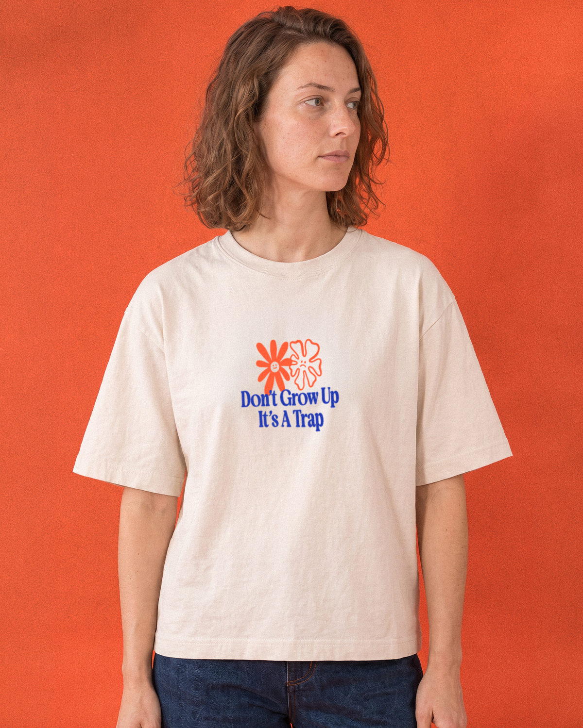 Don't grow up | Cropped Tee
