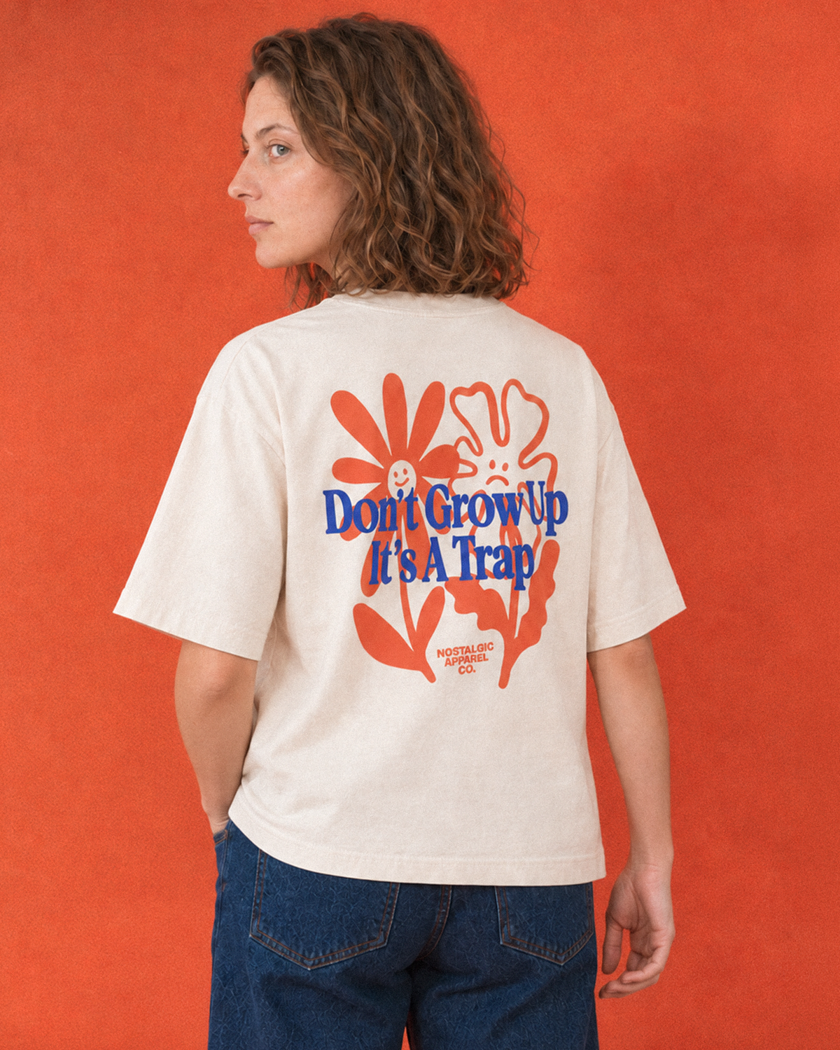 Don't grow up | Cropped Tee