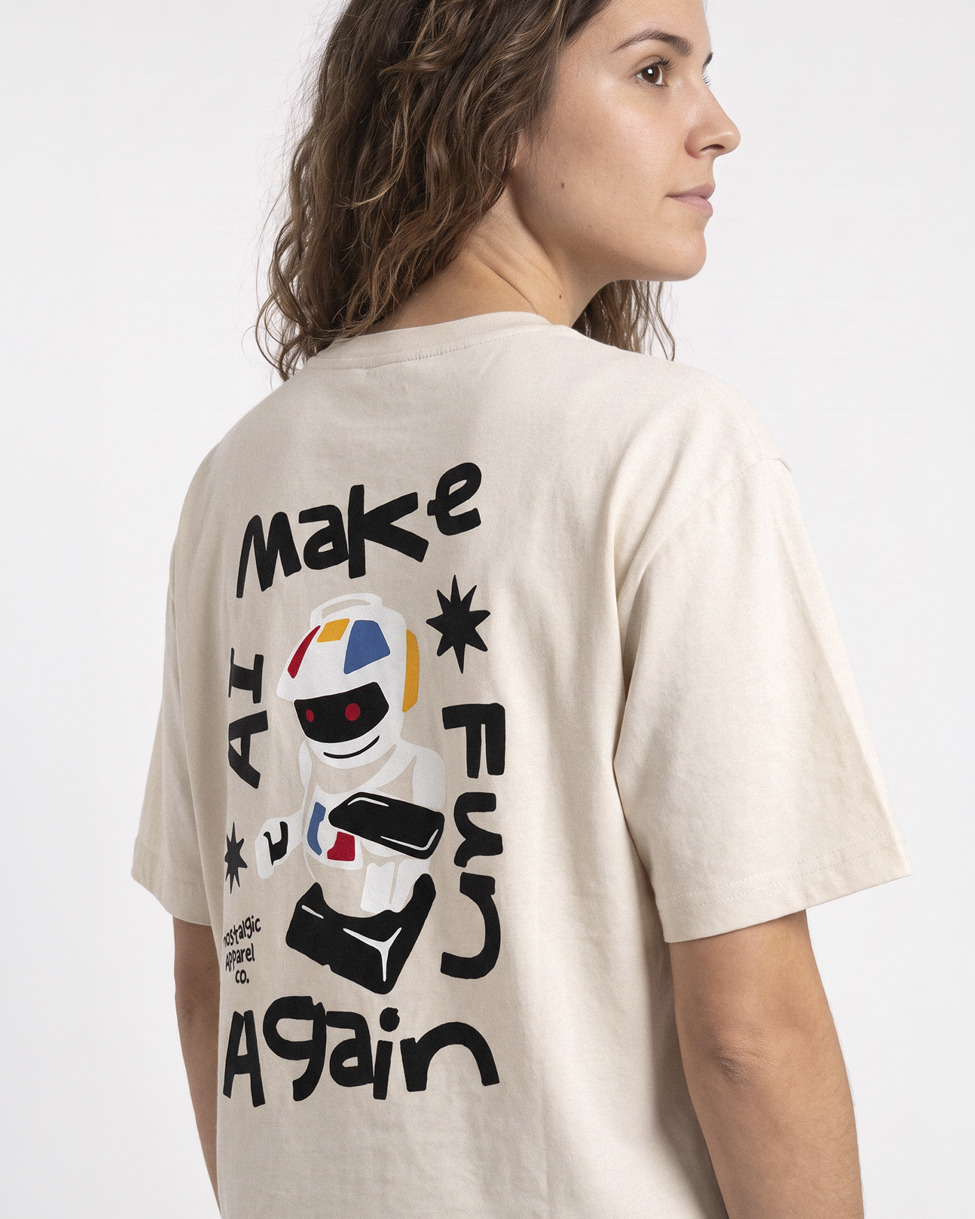Make AI fun again | Cropped Tee