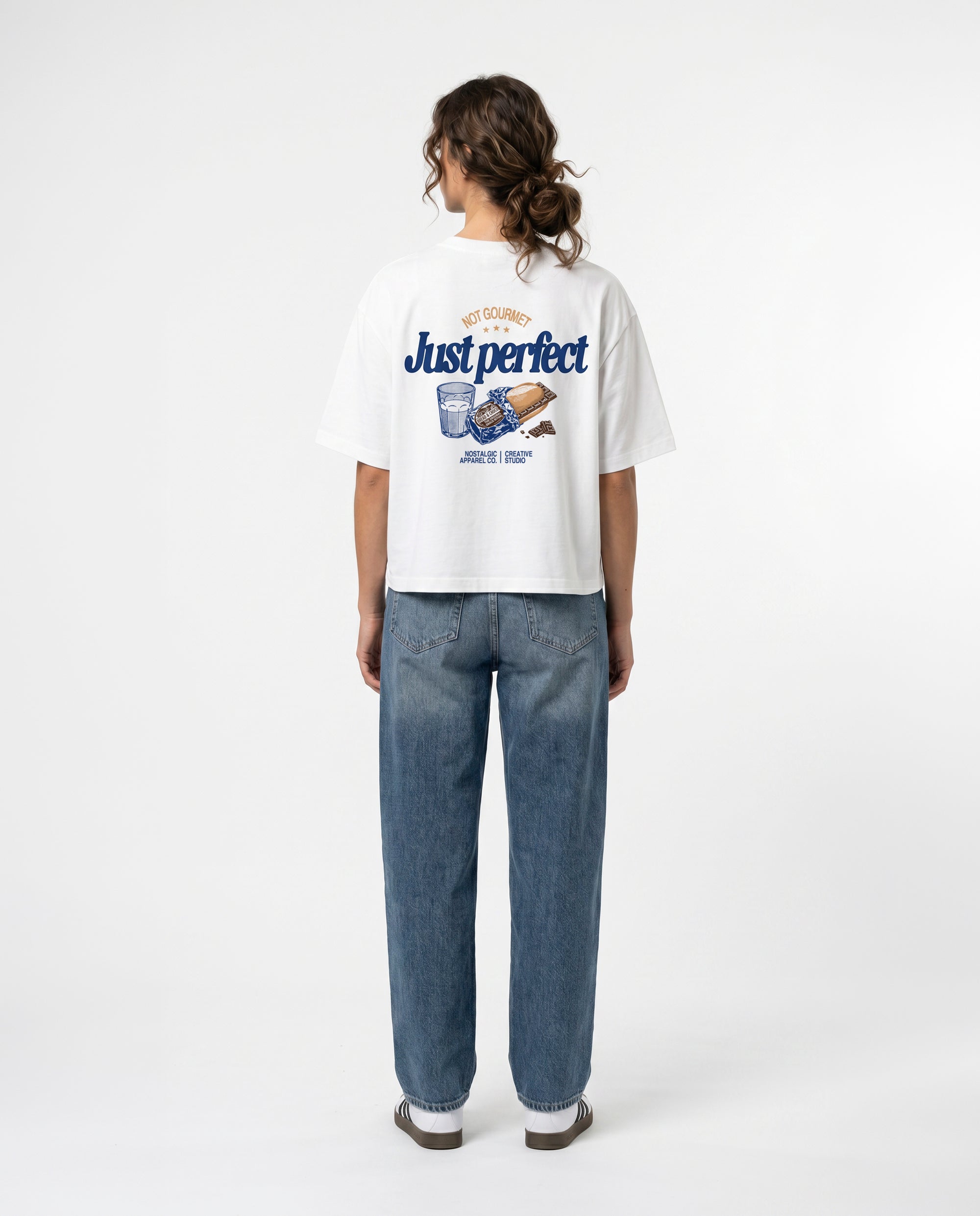 Not gourmet, Just perfect | Cropped Tee