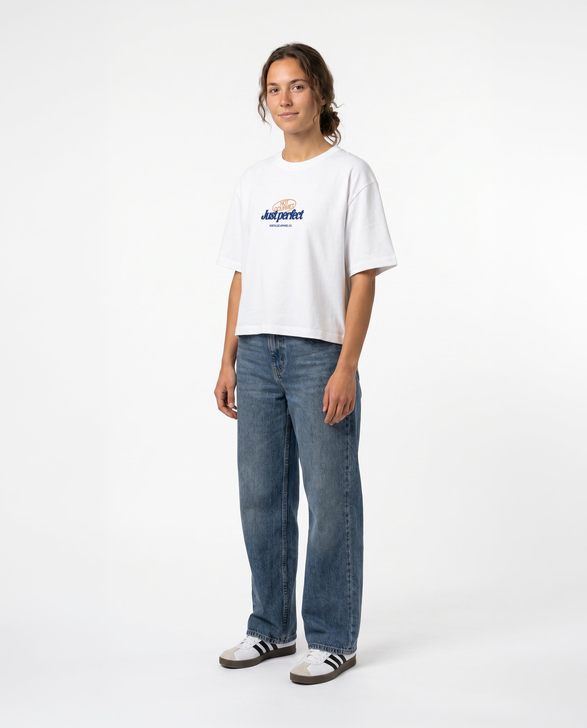 Not gourmet, Just perfect | Cropped Tee