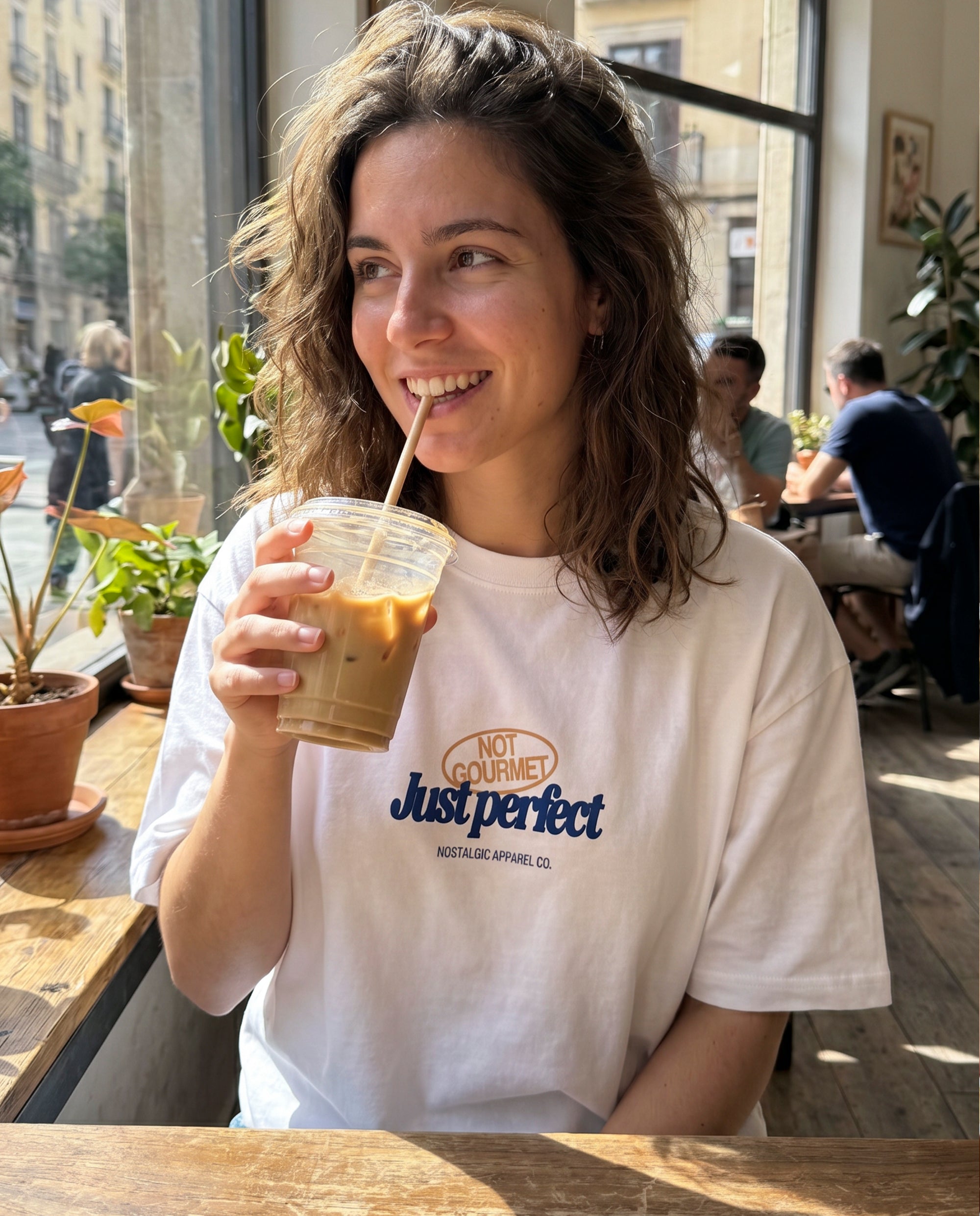 Not gourmet, Just perfect | Cropped Tee