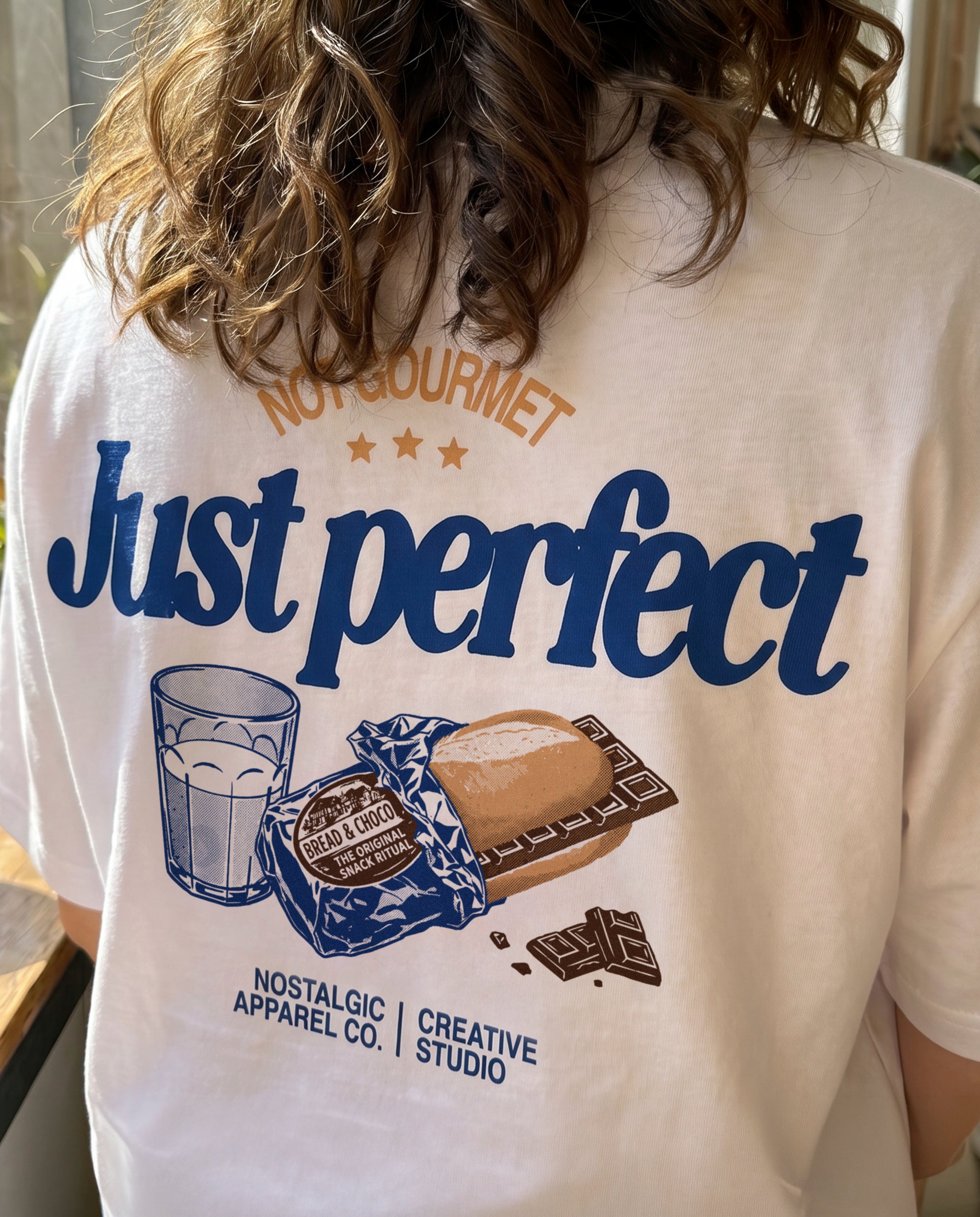 Not gourmet, Just perfect | Cropped Tee