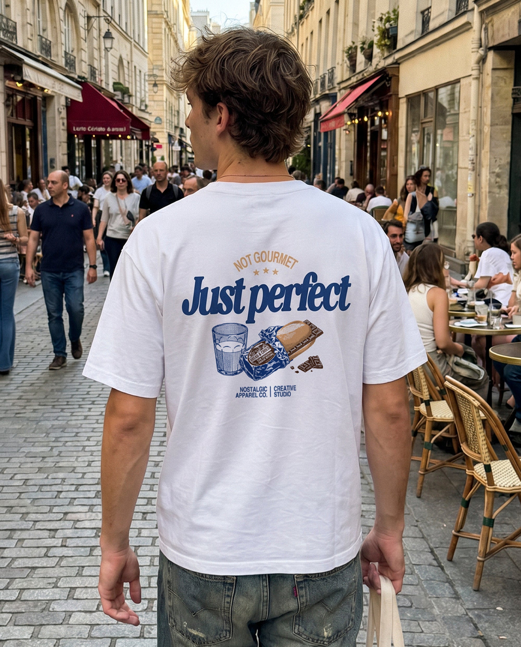 Not gourmet, Just perfect | Tee