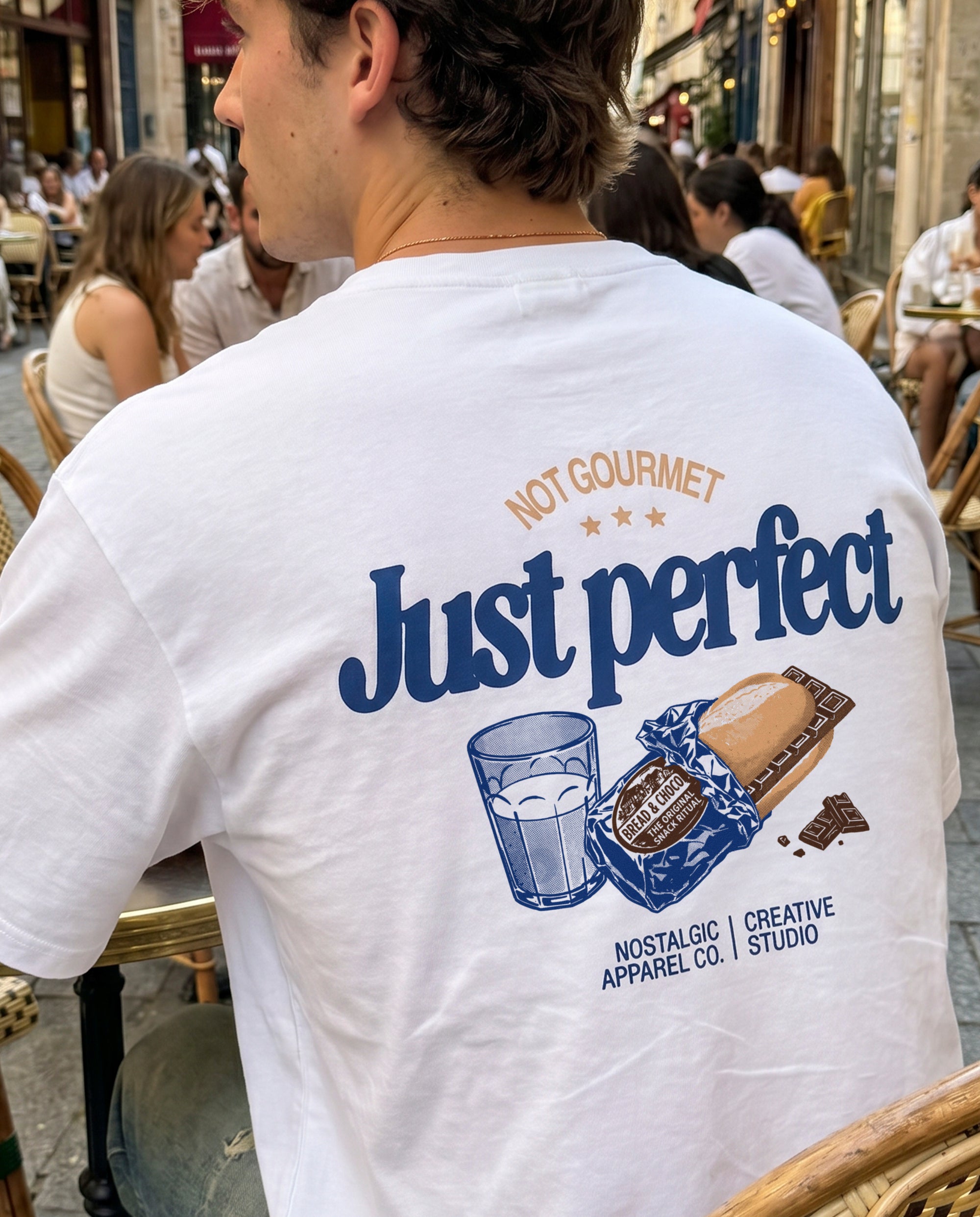 Not gourmet, Just perfect | Tee