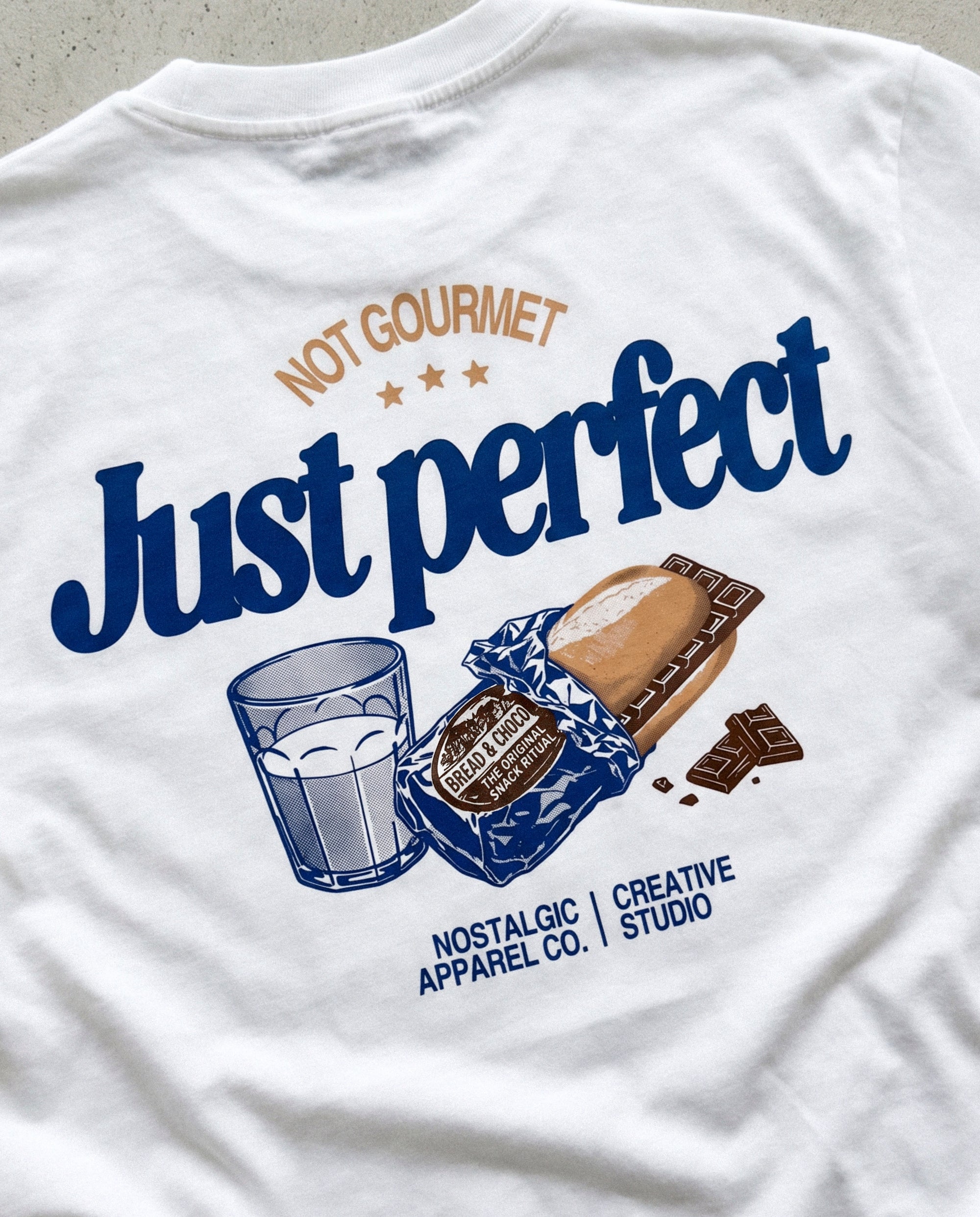 Not gourmet, Just perfect | Tee