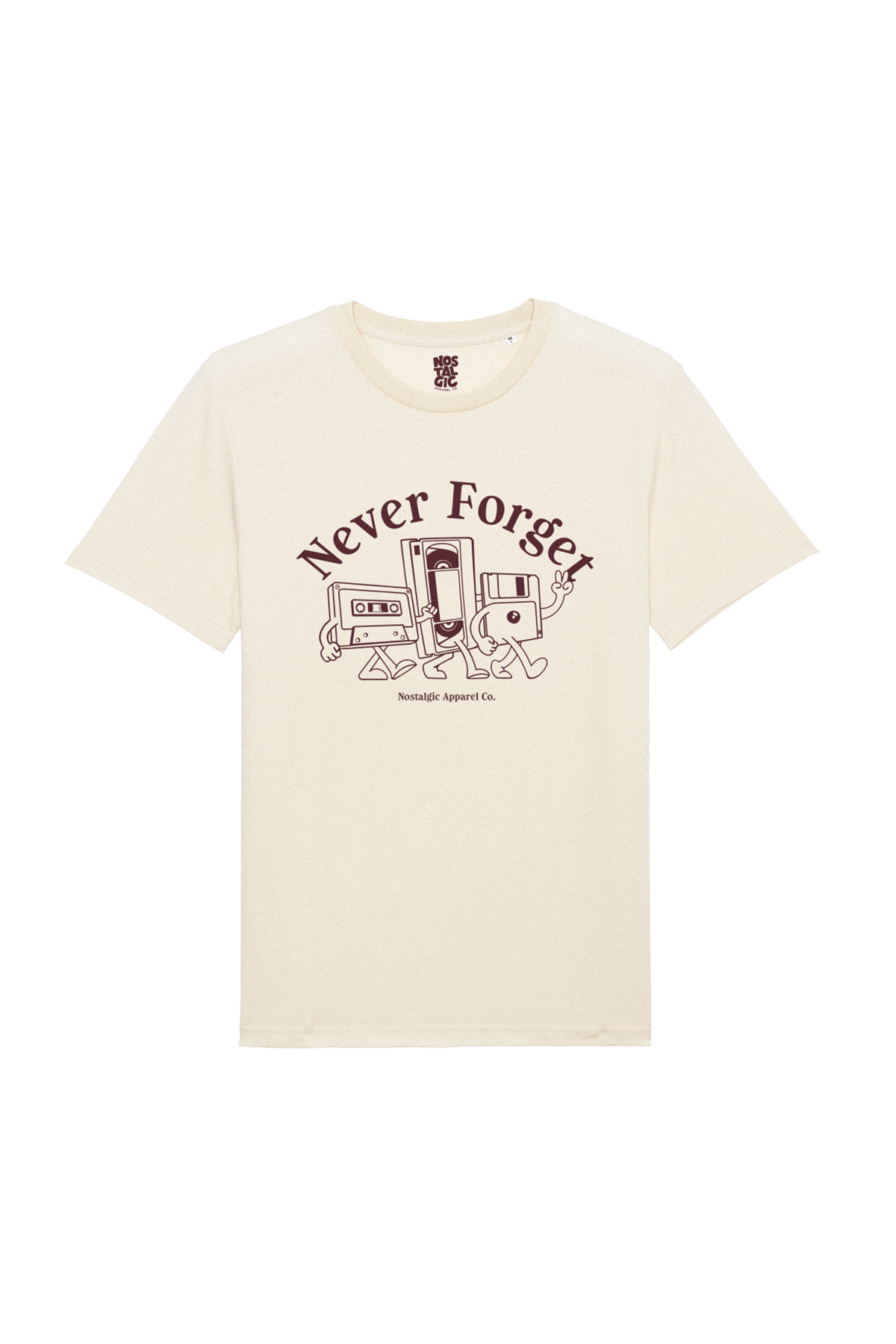 Never Forget | Natural Tee
