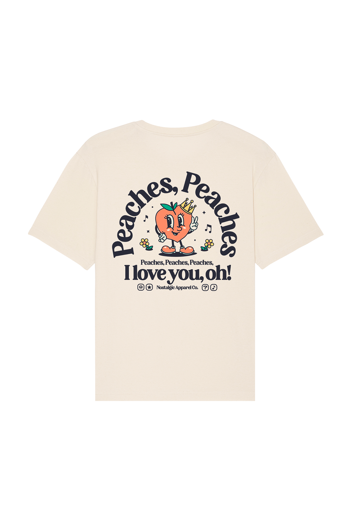 Peaches, Peaches, Peaches... | Natural Tee