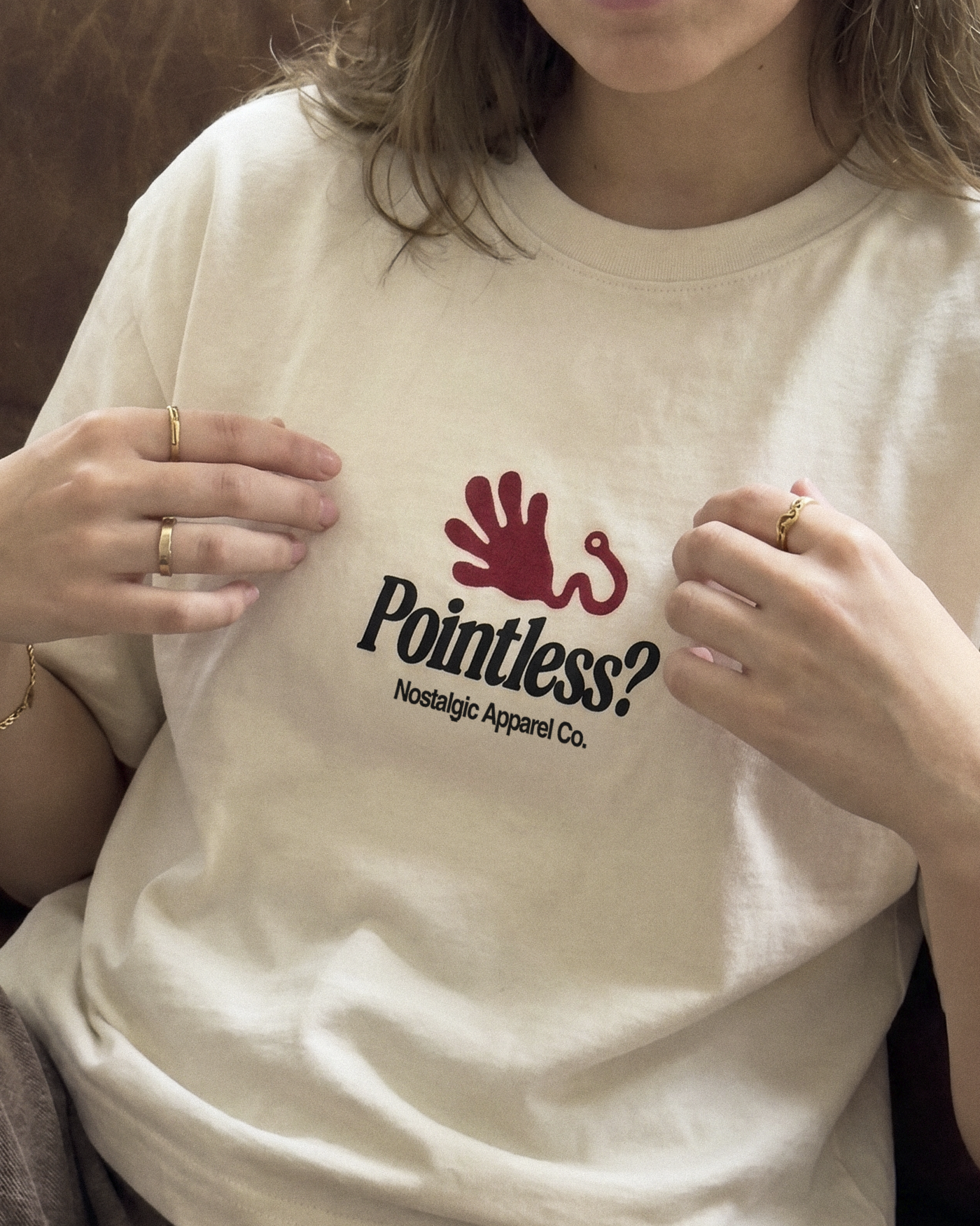 Pointless? But addictive | Cropped Tee