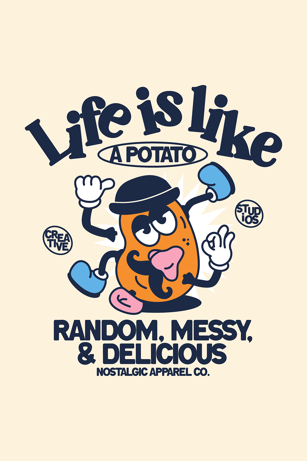 Life is like a potato | A3 Print