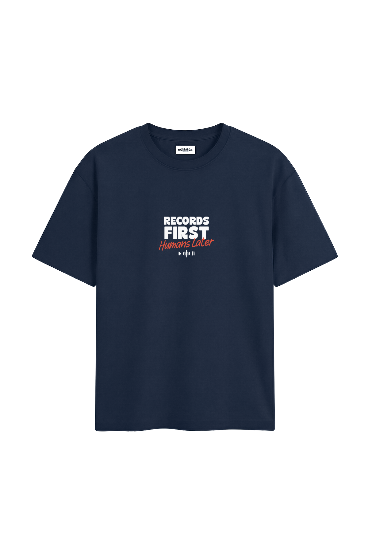 Records first, humans later | Tee